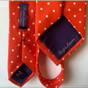 Ralph Lauren Purple Label handmade tie
